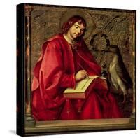 St. John the Evangelist, from the St. Thomas Altarpiece-Pedro Berruguete-Stretched Canvas