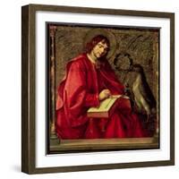 St. John the Evangelist, from the St. Thomas Altarpiece-Pedro Berruguete-Framed Giclee Print