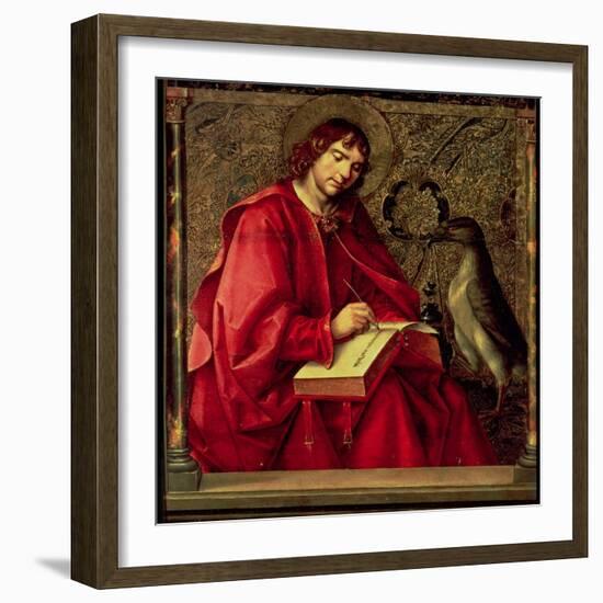 St. John the Evangelist, from the St. Thomas Altarpiece-Pedro Berruguete-Framed Giclee Print