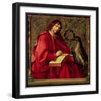 St. John the Evangelist, from the St. Thomas Altarpiece-Pedro Berruguete-Framed Giclee Print