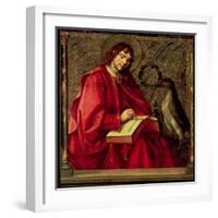 St. John the Evangelist, from the St. Thomas Altarpiece-Pedro Berruguete-Framed Giclee Print