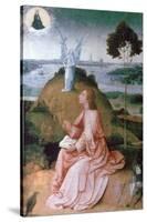 St John the Evangelist on Patmos, 1504-1505-Hieronymus Bosch-Stretched Canvas