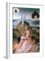 St John the Evangelist on Patmos, 1504-1505-Hieronymus Bosch-Framed Giclee Print