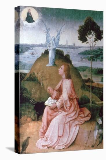 St John the Evangelist on Patmos, 1504-1505-Hieronymus Bosch-Stretched Canvas