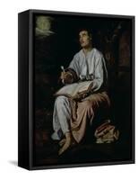 St. John the Evangelist on the Island of Patmos, c.1618-Diego Velazquez-Framed Stretched Canvas