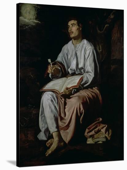 St. John the Evangelist on the Island of Patmos, c.1618-Diego Velazquez-Stretched Canvas