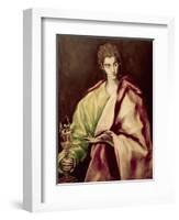 St. John the Evangelist-El Greco-Framed Giclee Print