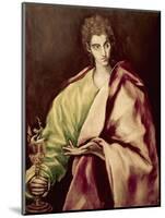 St. John the Evangelist-El Greco-Mounted Giclee Print