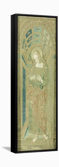 St John the Evangelist-Pietro Perugino-Framed Stretched Canvas