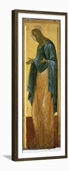 St. John the Forerunner, from the Deisis Tier of the Dormition Cathedral in Vladimir-Andrei Rublev-Framed Premium Giclee Print