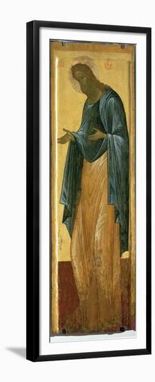 St. John the Forerunner, from the Deisis Tier of the Dormition Cathedral in Vladimir-Andrei Rublev-Framed Premium Giclee Print
