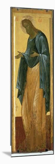 St. John the Forerunner, from the Deisis Tier of the Dormition Cathedral in Vladimir-Andrei Rublev-Mounted Premium Giclee Print