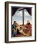 St. John, the Virgin, Dead Christ and Praying Donor-Rogier van der Weyden-Framed Art Print