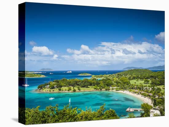 St John, United States Virgin Islands at Caneel Bay-SeanPavonePhoto-Stretched Canvas