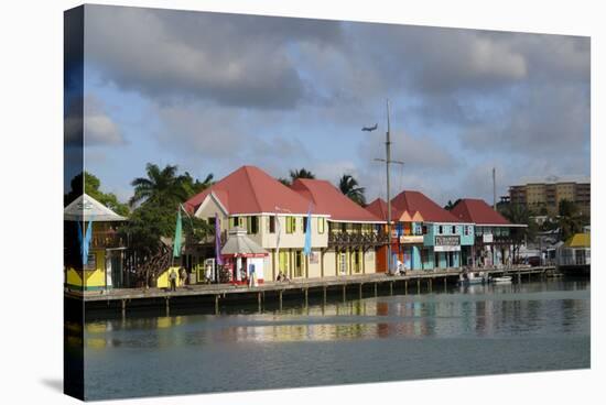 St. Johns, Antigua, Leeward Islands, West Indies, Caribbean, Central America-Robert-Stretched Canvas