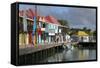 St. Johns, Antigua, Leeward Islands, West Indies, Caribbean, Central America-Robert-Framed Stretched Canvas