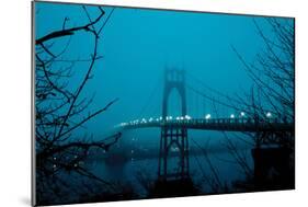 St. Johns Bridge II-Erin Berzel-Mounted Photographic Print