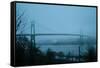 St. Johns Bridge VII-Erin Berzel-Framed Stretched Canvas