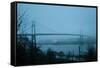 St. Johns Bridge VII-Erin Berzel-Framed Stretched Canvas