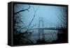 St. Johns Bridge VIII-Erin Berzel-Framed Stretched Canvas