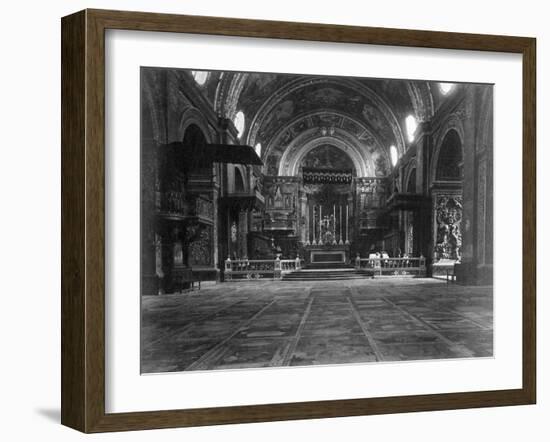 St Johns Co-Cathedral, Valletta, Malta, C1910S-null-Framed Giclee Print