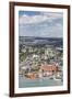 St. Johns Harbour and Downtown Area, St. John'S, Newfoundland, Canada, North America-Michael Nolan-Framed Photographic Print