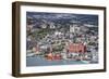 St. Johns Harbour and Downtown Area, St. John'S, Newfoundland, Canada, North America-Michael Nolan-Framed Photographic Print