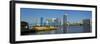 St. Johns River and Jacksonville Skyline, Florida, United States of America, North America-Richard Cummins-Framed Photographic Print