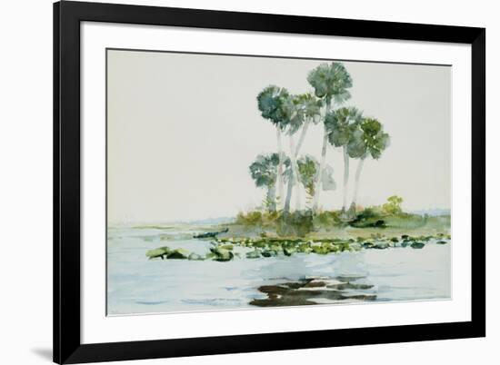 St. Johns River, Florida, 1890-Winslow Homer-Framed Premium Giclee Print
