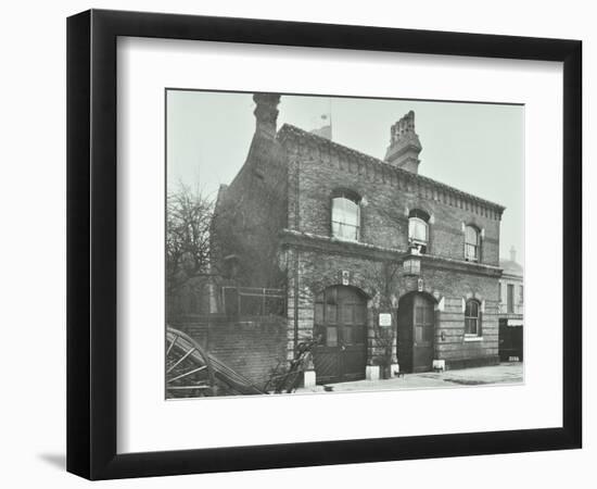 St Johns Wood Fire Station, Hampstead, London, 1906-null-Framed Photographic Print