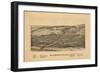 St. Johnsville, New York - Panoramic Map-Lantern Press-Framed Art Print