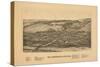 St. Johnsville, New York - Panoramic Map-Lantern Press-Stretched Canvas