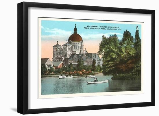 St. Josaphat Church, Milwaukee, Wisconsin-null-Framed Art Print