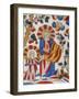 St Joseph and Jesus, His Son, Walking Hand-In-Hand, 18th Century-null-Framed Giclee Print