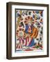 St Joseph and Jesus, His Son, Walking Hand-In-Hand, 18th Century-null-Framed Premium Giclee Print