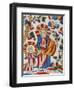 St Joseph and Jesus, His Son, Walking Hand-In-Hand, 18th Century-null-Framed Premium Giclee Print