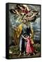 St. Joseph and the Christ Child, 1597-99-El Greco-Framed Stretched Canvas