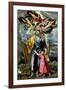 St. Joseph and the Christ Child, 1597-99-El Greco-Framed Giclee Print