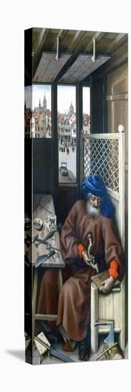 St Joseph, C1425-Robert Campin-Stretched Canvas