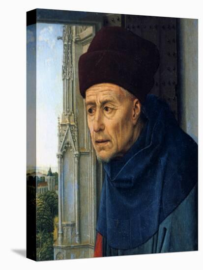 St. Joseph, C1445-Rogier van der Weyden-Stretched Canvas