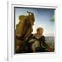 St. Joseph from "Rest on the Flight into Egypt," 1805-06-Philipp Otto Runge-Framed Giclee Print