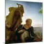 St. Joseph from "Rest on the Flight into Egypt," 1805-06-Philipp Otto Runge-Mounted Giclee Print