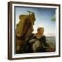 St. Joseph from "Rest on the Flight into Egypt," 1805-06-Philipp Otto Runge-Framed Giclee Print