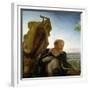 St. Joseph from "Rest on the Flight into Egypt," 1805-06-Philipp Otto Runge-Framed Giclee Print