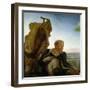 St. Joseph from "Rest on the Flight into Egypt," 1805-06-Philipp Otto Runge-Framed Giclee Print