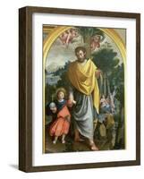 St. Joseph Leading the Infant Christ-Juan Sanchez Cotan-Framed Premium Giclee Print