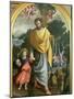 St. Joseph Leading the Infant Christ-Juan Sanchez Cotan-Mounted Premium Giclee Print