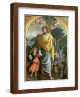 St. Joseph Leading the Infant Christ-Juan Sanchez Cotan-Framed Giclee Print