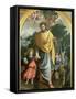 St. Joseph Leading the Infant Christ-Juan Sanchez Cotan-Framed Stretched Canvas