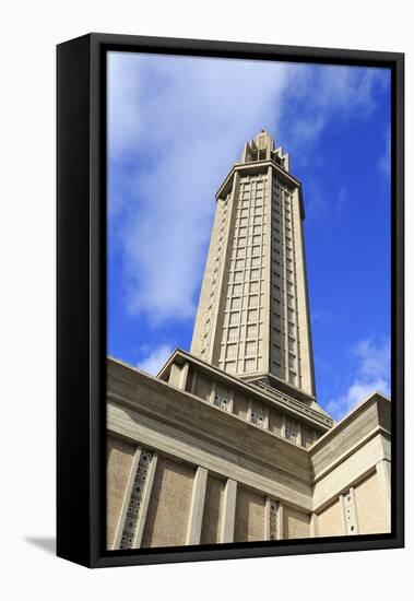 St. Joseph's Church, Le Havre, Normandy, France, Europe-Richard Cummins-Framed Stretched Canvas